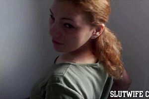 pov domination karla rose begs for sloppy facial after gagging on brutal deepthroat 😩