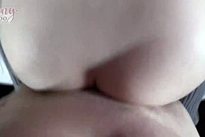 Cum in my ass, Mr. Brogan! Blonde Claire rides hard