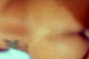 Old Cuckold Watches Brazilian Submissive with Giant Dick