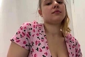 I was extremly masturbating in the locker room with my big dildo, oh god.