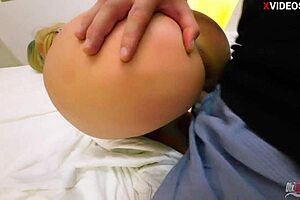 Feeling the passion as my big ass stepsister takes my cock in her wet pussy