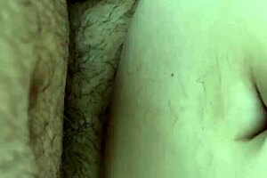 Cheating Wife Let Me Cum Inside Her Hairy Pussy While Her Husband Not Home