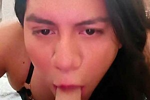 I like to suck my dildo, it's my favorite habit