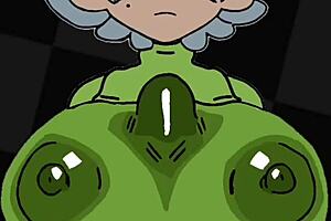 marie from splatoon in a wild beat banger parody with big tits banging! 🎮💥