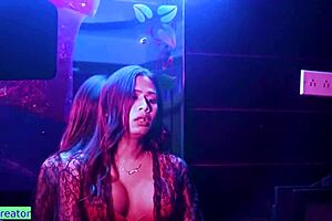indian hot model rough anal with fan