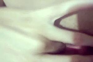 Safadinha masturbates with intense focus