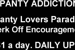 My ass looks great in these white panties joi