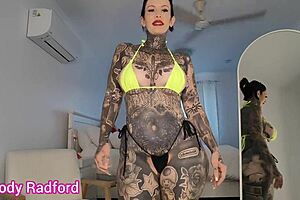 i try on micro bikinis in this haul, showing off the fits