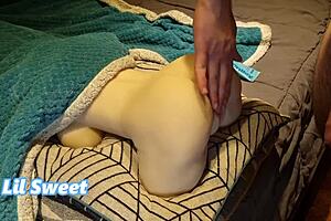 Cheating Husband Roughly Bends Over Homeless Brunette Babe in Taboo American Reality Scene