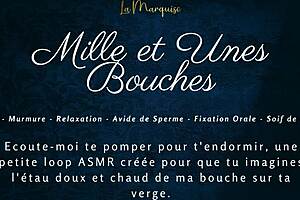 MILLE ET UNES BOUCHES - FRENCH ASMR BLOWJOB DIRTY TALKING