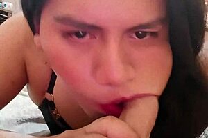 Sucking My Dildote In Solo Play