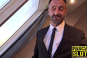 Young Sub Ariell Aquinas Bound in Doggystyle Anal, Fed Jizz