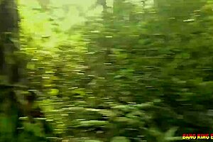 naughty ex girlfriend fucked in bush outdoor