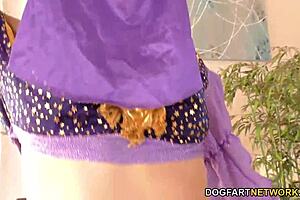 Jordanian Audrey Royal Fucks Mandingo's Big Black Cock In Interracial Monster Cock Session