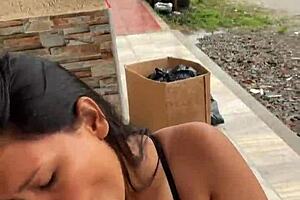 A Colombian prostitute gets caught by her neighbor