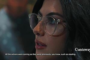 Scarlett Mae and Chanel Camryn ignite passion at piano with cuntsway