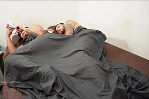 sharing bed with stepbrother, he made me wet.