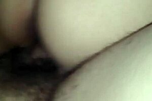 Desperate friend alone at home gives her ass for sex