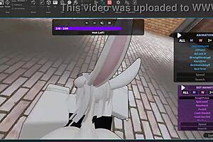 Pounding that tight ass with hard fucking moves!