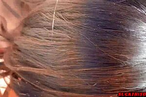 Curly Cecilia fits perfectly in ranch encounter