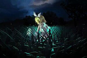 Kagamine Rin Meiko & Haku Knife Project Diva Nude Mod Full Nude