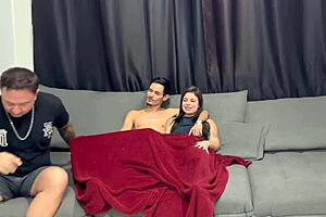 I went to my nephew's to meet his gf