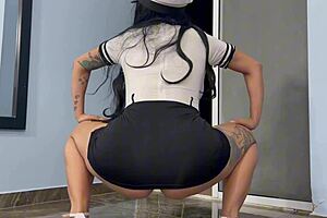 My boyfriend asks for a dance and fucks my ass