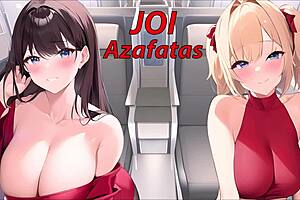 joi hentai with flight attendants in spanish