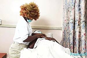 patient gets seduced by horny female doctor in hospital