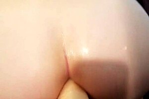 Husband Passionately Fucks Wife's Ass With Strapon