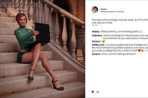 lust academy 302 features cute curvy outfit designs