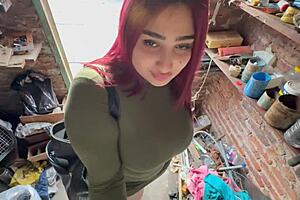 my big-ass wife pays the debt in the mechanic shop with her tits and pussy.