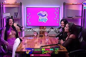 Morena Savors Novinha's Tiny Breasts with Crazy Bound Lesbian Desire