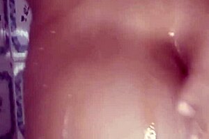 Solo Vibrator Play In Shower Bathroom