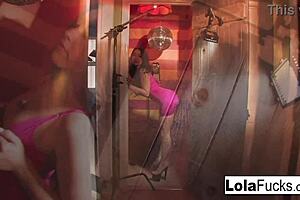 A sexy compilation with Lola Foxx touching herself and more