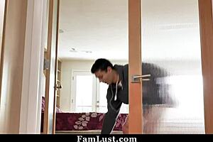 Stepsis Angel Ryder Orgasms From Stepbro's Monster Cock In Doggystyle And Riding POV