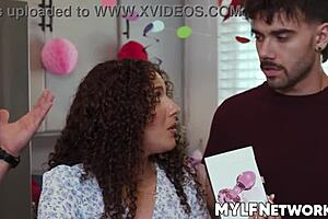 its livs birthday and her stepsons bet on which present she likes the most touched by her wish nade nick and tony make her wet dream come true