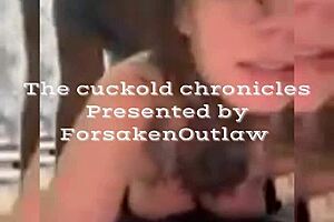 her cuck man keeps calling but that made her cum harder