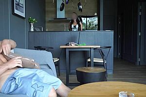 Housemaid Caught Me Masturbating Offered Help for Fee!