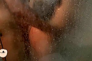 Dotado Fucks Me Hard In The Shower, I Swallow All Cum