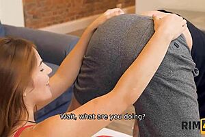 rim4k guy prefers sex over twister with the redhead