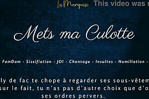French Femdom Sissification Audio Joi
