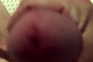 watch me stroke this hard cock slowly