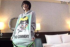 cute busty japanese student in uniform gets fucked by a stranger.