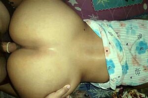 im eating this big ass latina doggystyle, we cant make much noise cuz visitors are here