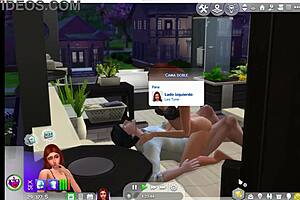 Look At This Sexy Redhead Cheating With Her Newlywed In Sims 4!