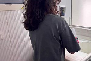 two horny latina teens, are you tribbing silently in the kitchen?