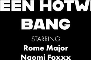 Busty naomi foxx gets her pussy licked and fucked by big black cock!