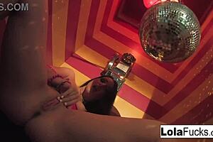 A sexy compilation with Lola Foxx touching herself and more