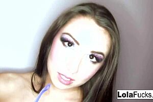 A sexy compilation with Lola Foxx touching herself and more